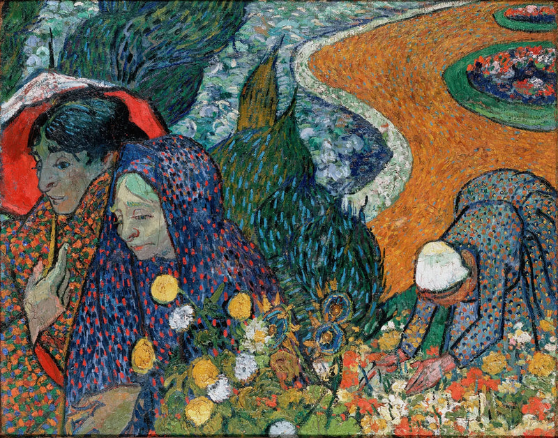 Etten'deki Bahçe Hatırası - Vincent van Gogh