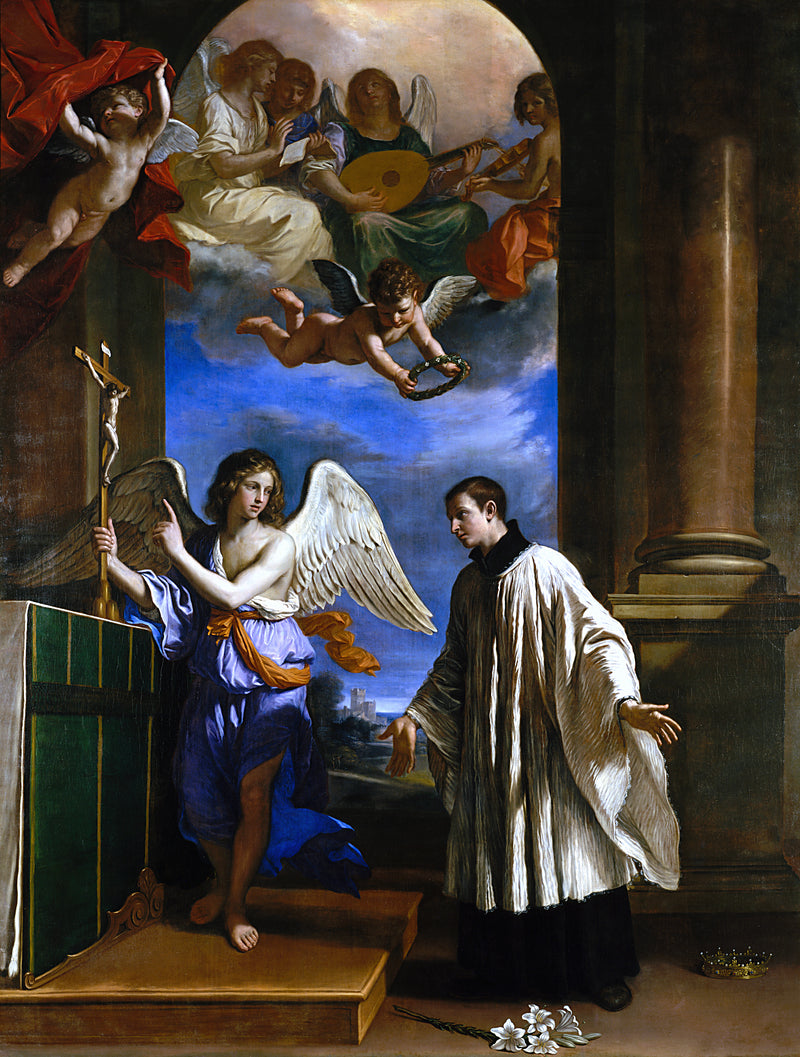 Saint Louis de Gonzague'nin Vocation - Guercino