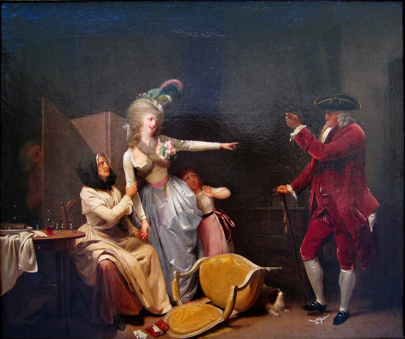 Kıskanç Sevgili - Louis-Léopold Boilly