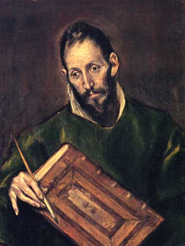 Luc l'évangéliste - El Greco