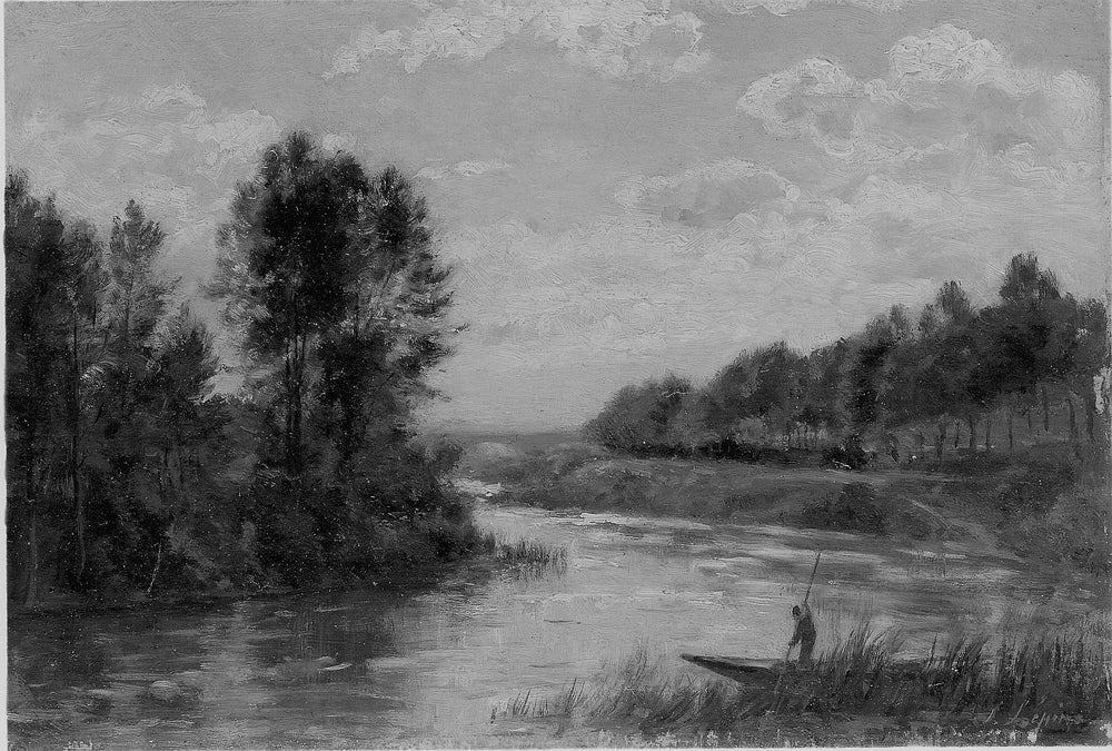 Un ruisseau en France - Stanislas Lépine - Alpha Reproduction