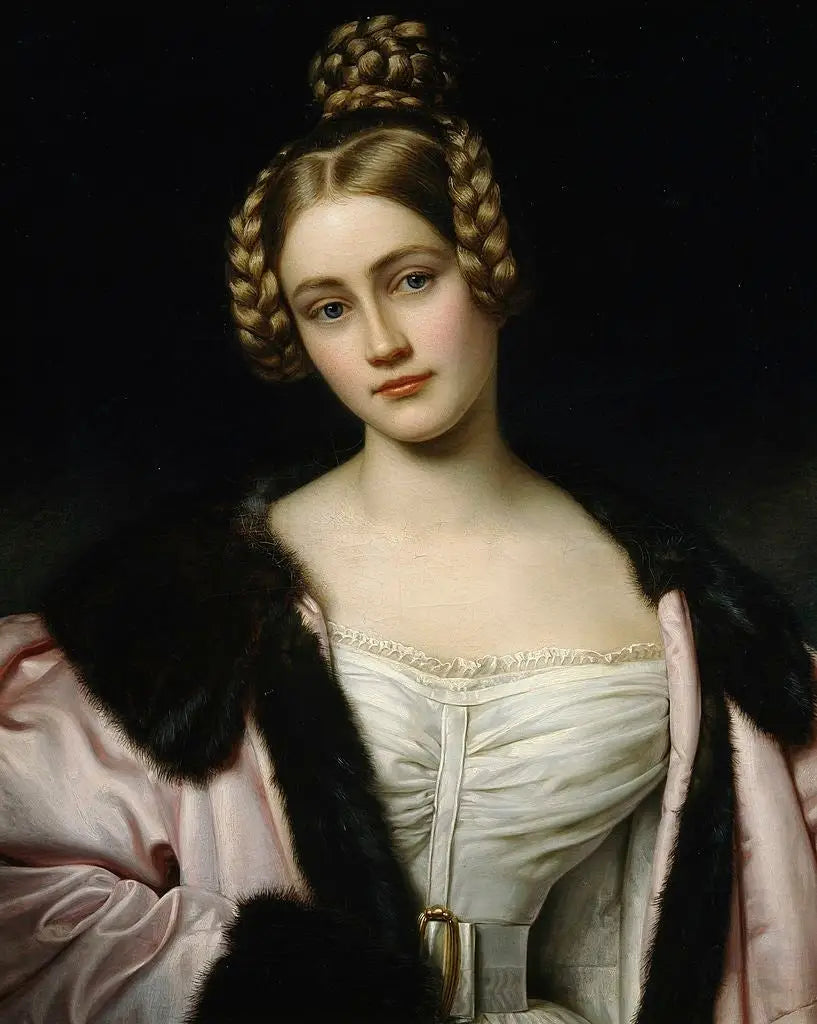 Caroline von Holnstein de Fronberg - Joseph Karl Stieler - Alpha Reproduction