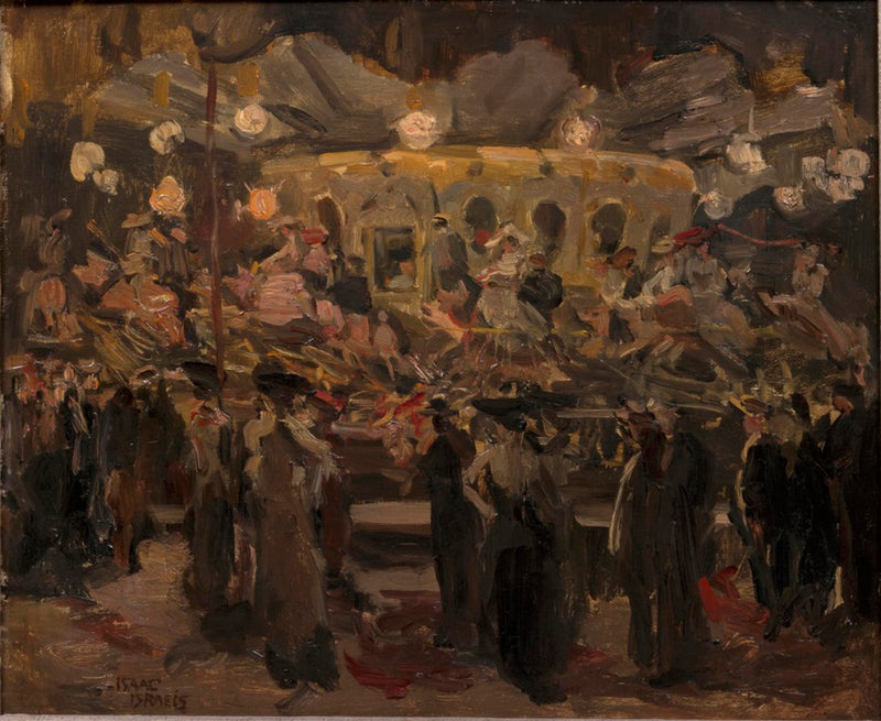Buharlı Karusel - Isaac Israëls
