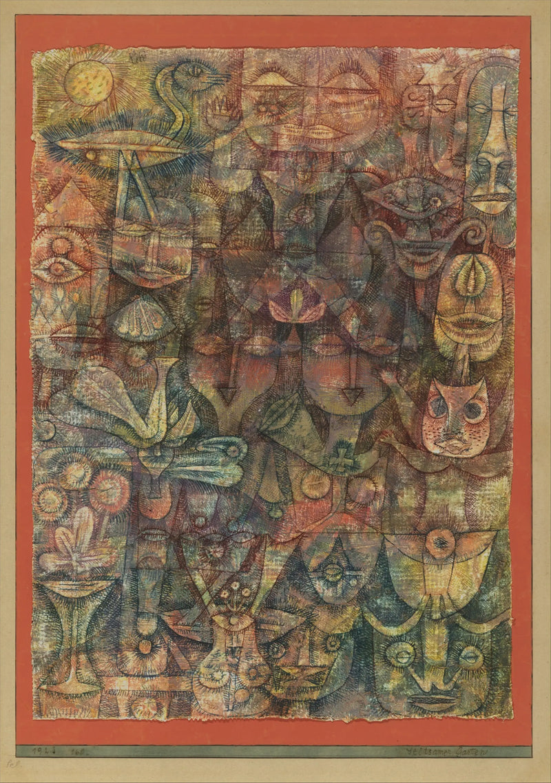 Garip Bahçe - Paul Klee