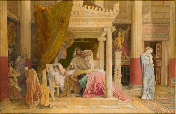 Stratonice ve Antiochus - Jean-Auguste-Dominique Ingres