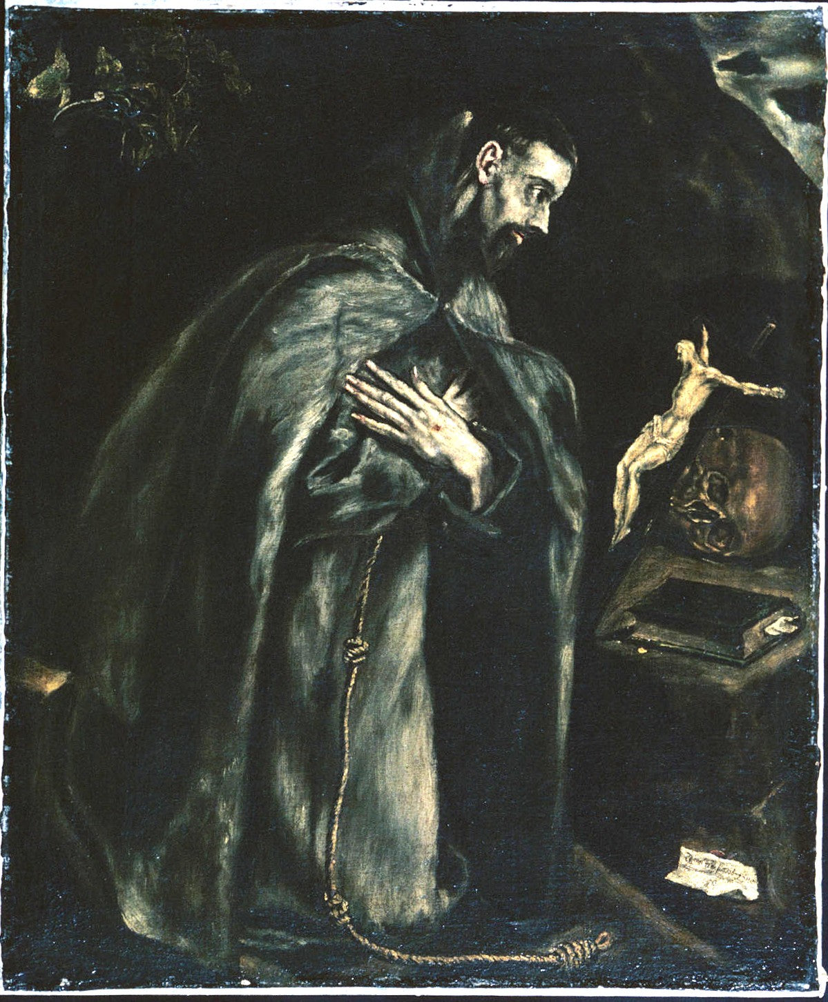 Saint François en prière - El Greco