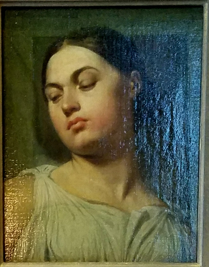 Zafer Başlığı, Homeros'un Apotezi için Çalışma - Jean-Auguste-Dominique Ingres
