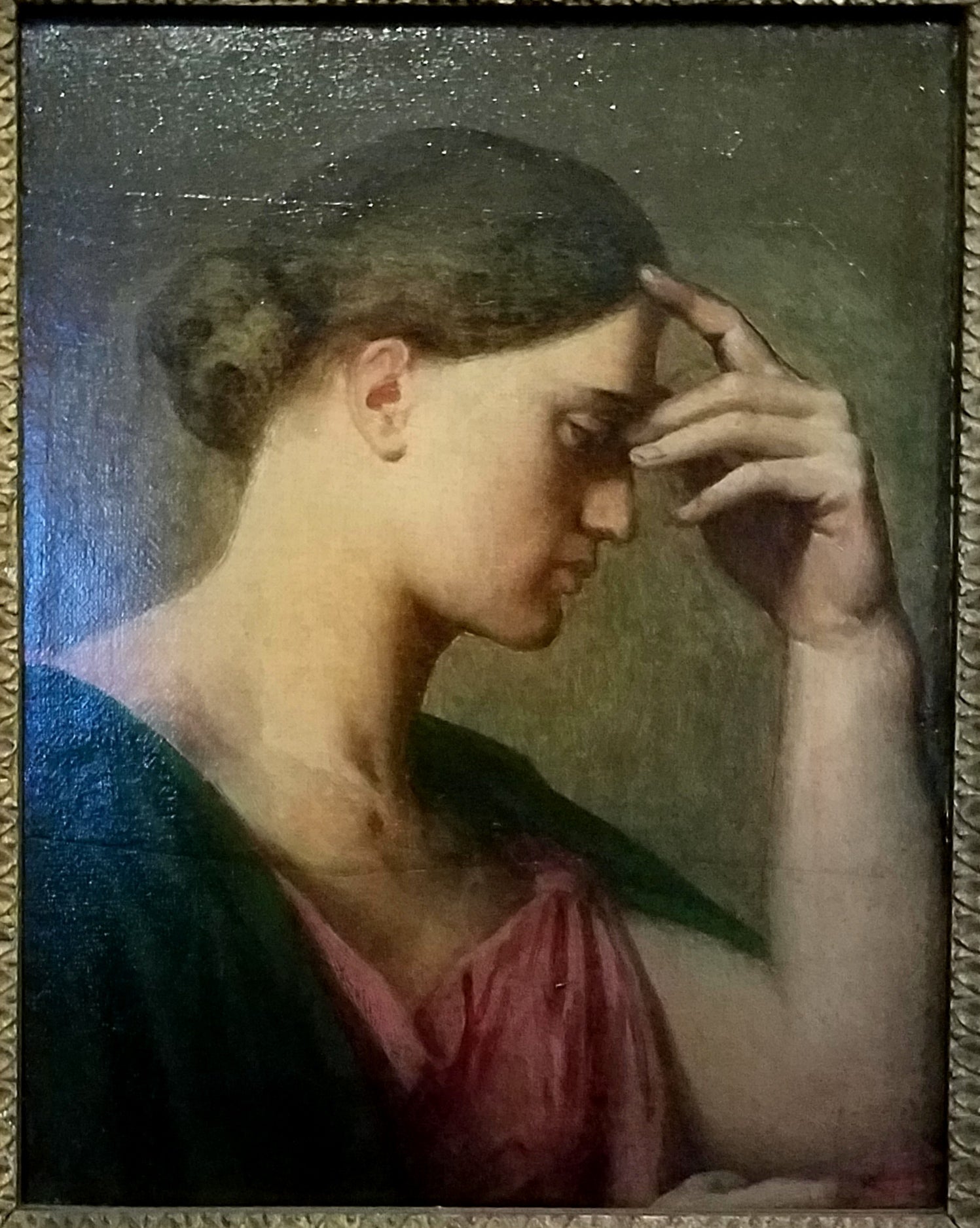 Odysseia, Homeros'un Apotheozu için Çalışma - Jean-Auguste-Dominique Ingres