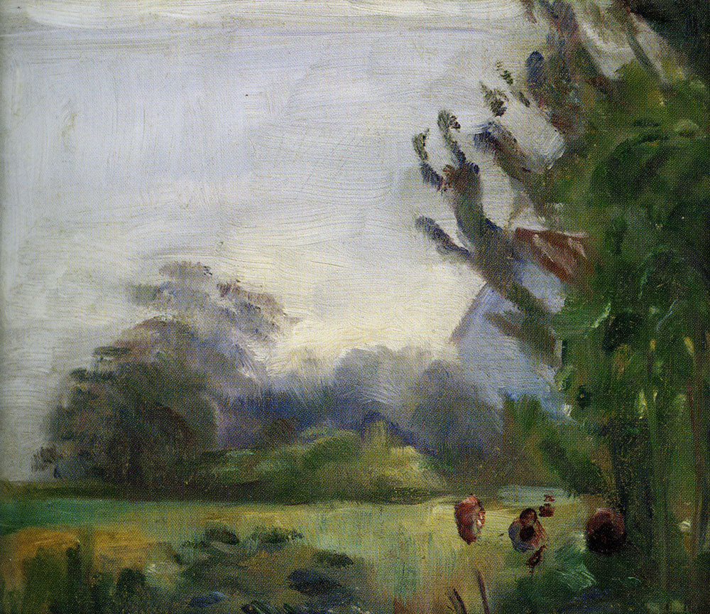 Reproduction du tableau « Étude de paysage - Edvard Munch » par Alpha Reproduction en peinture à l’huile