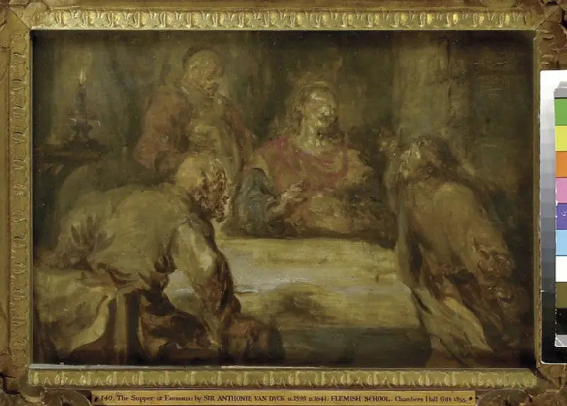 Emmaus Sofrası - Antoine van Dyck