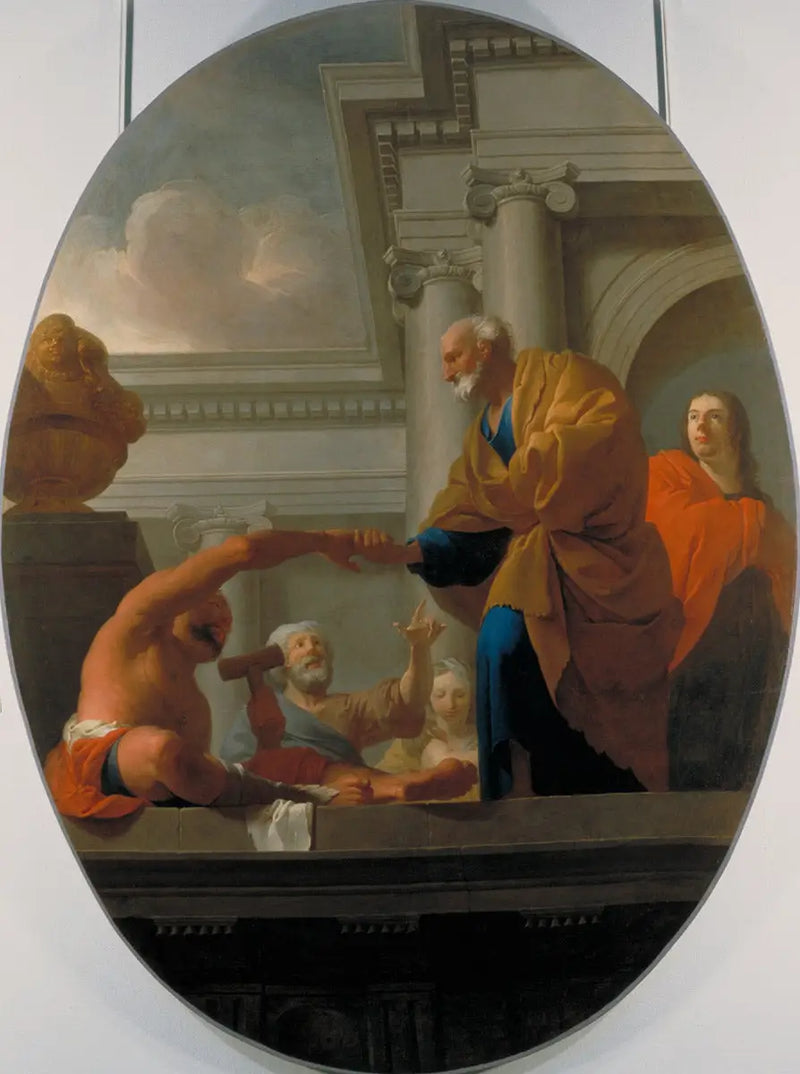 Azize Petrus, Felçliyi İyileştiriyor - Pierre Subleyras
