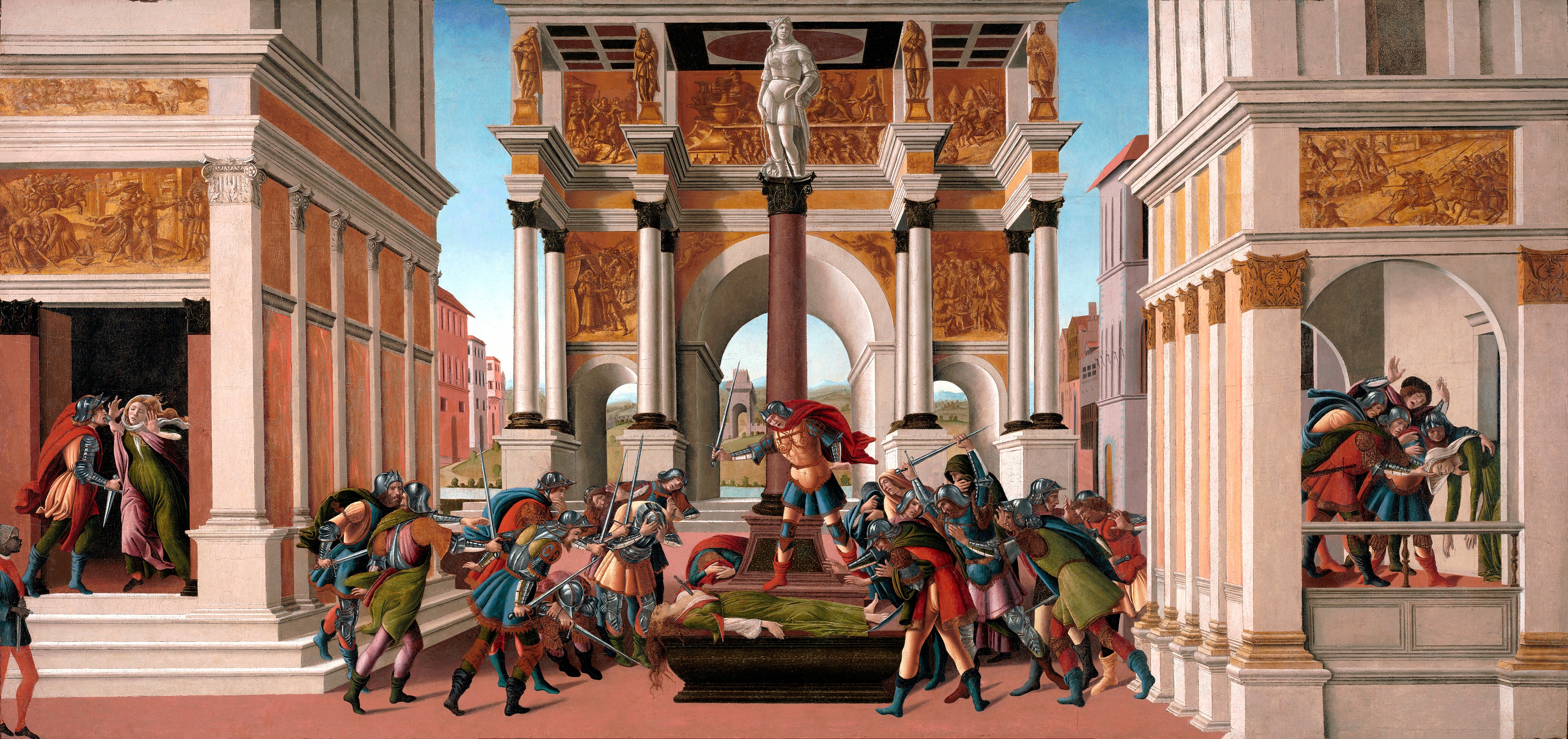 Lucretius'un Trajedisi - Sandro Botticelli