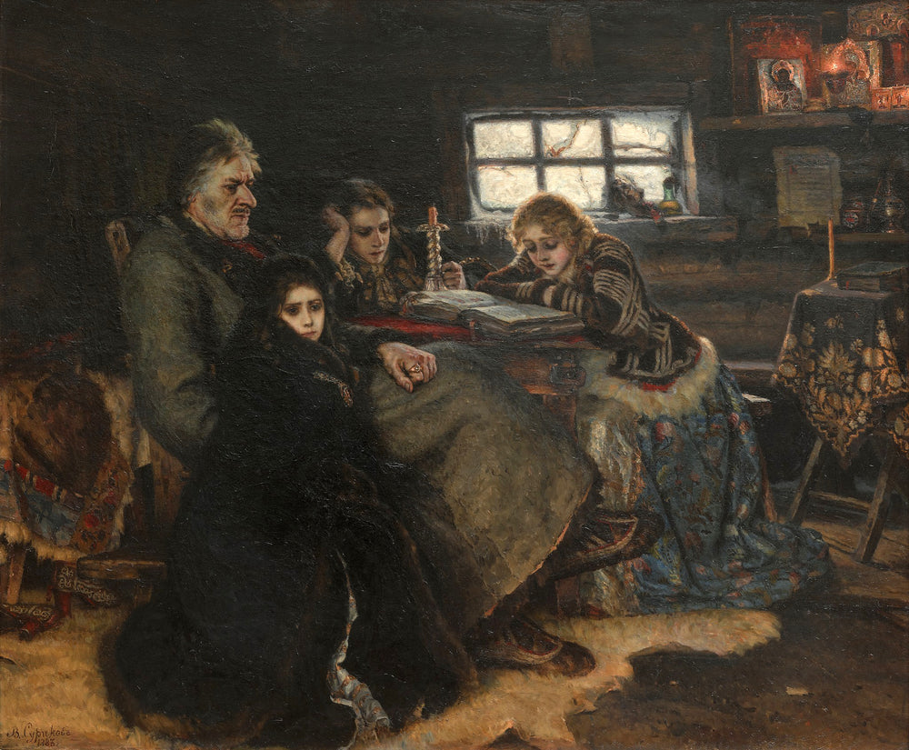 Menchikov à Beriozovo - Vassili Sourikov