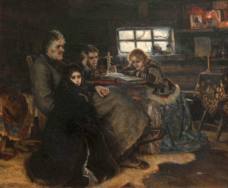 Menchikov à Beriozovo - Vassili Sourikov