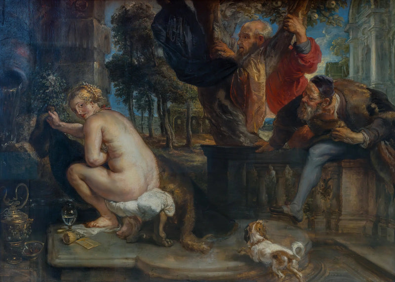 Suzanne ve yaşlılar - Peter Paul Rubens