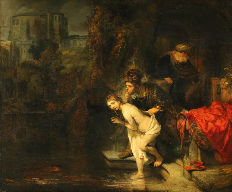 Suzanne ve Yaşlılar - Rembrandt