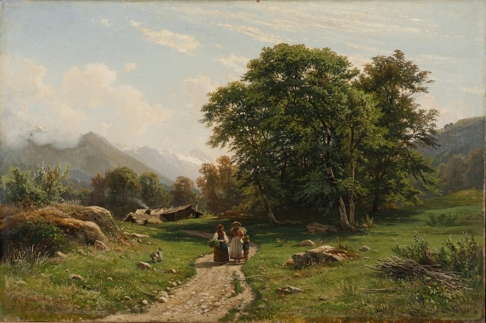 Paysage suisse - Ivan Chichkine