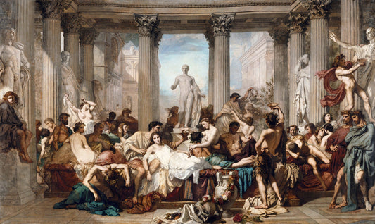 Çöküş Dönemi Romalıları - Thomas Couture (1847)