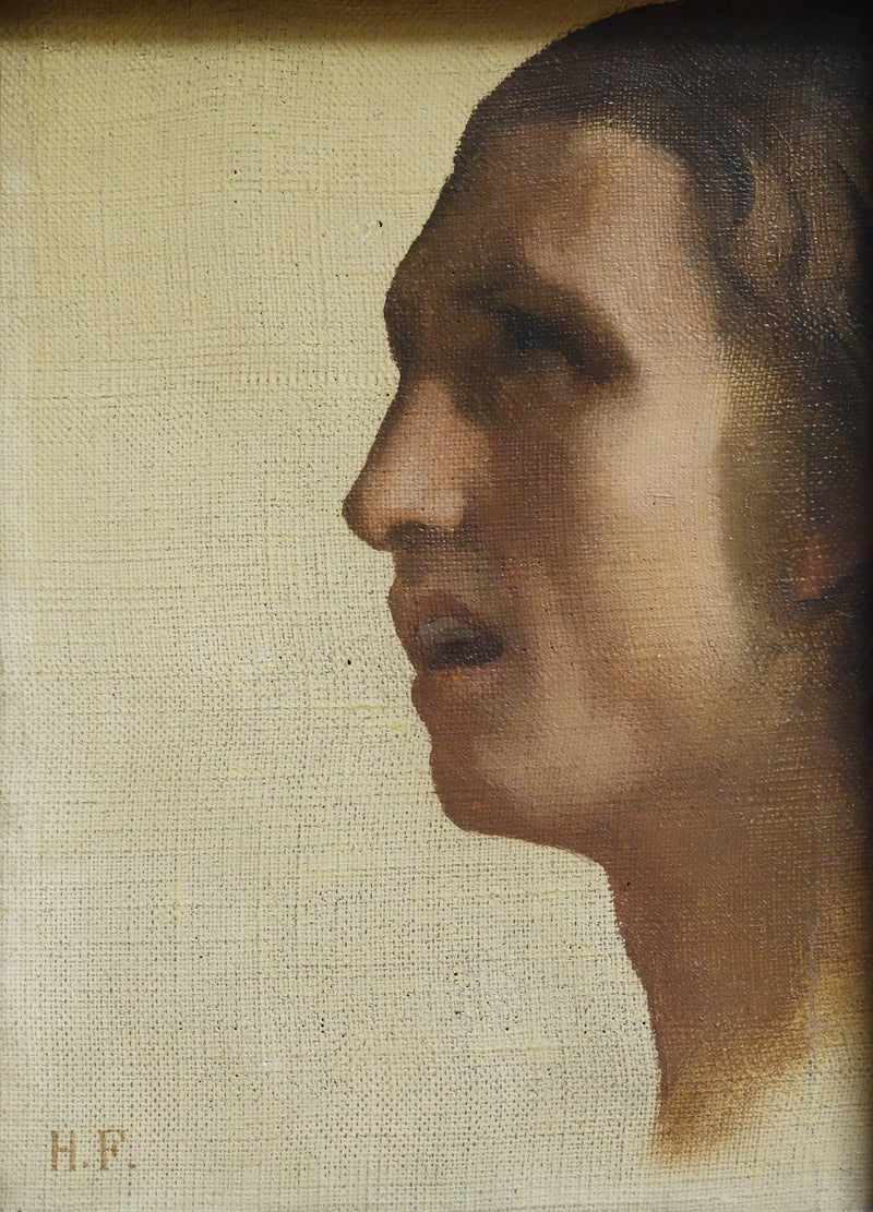 Profilde Adam Başı - Hippolyte Flandrin