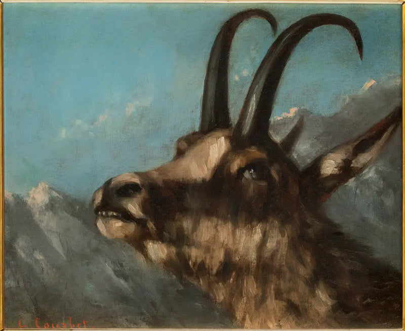Şemsiye Başı - Gustave Courbet