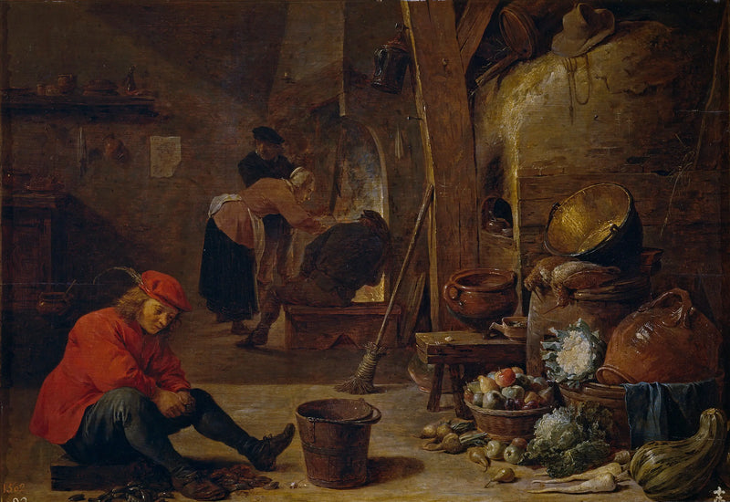 Mutfak - David Teniers genç