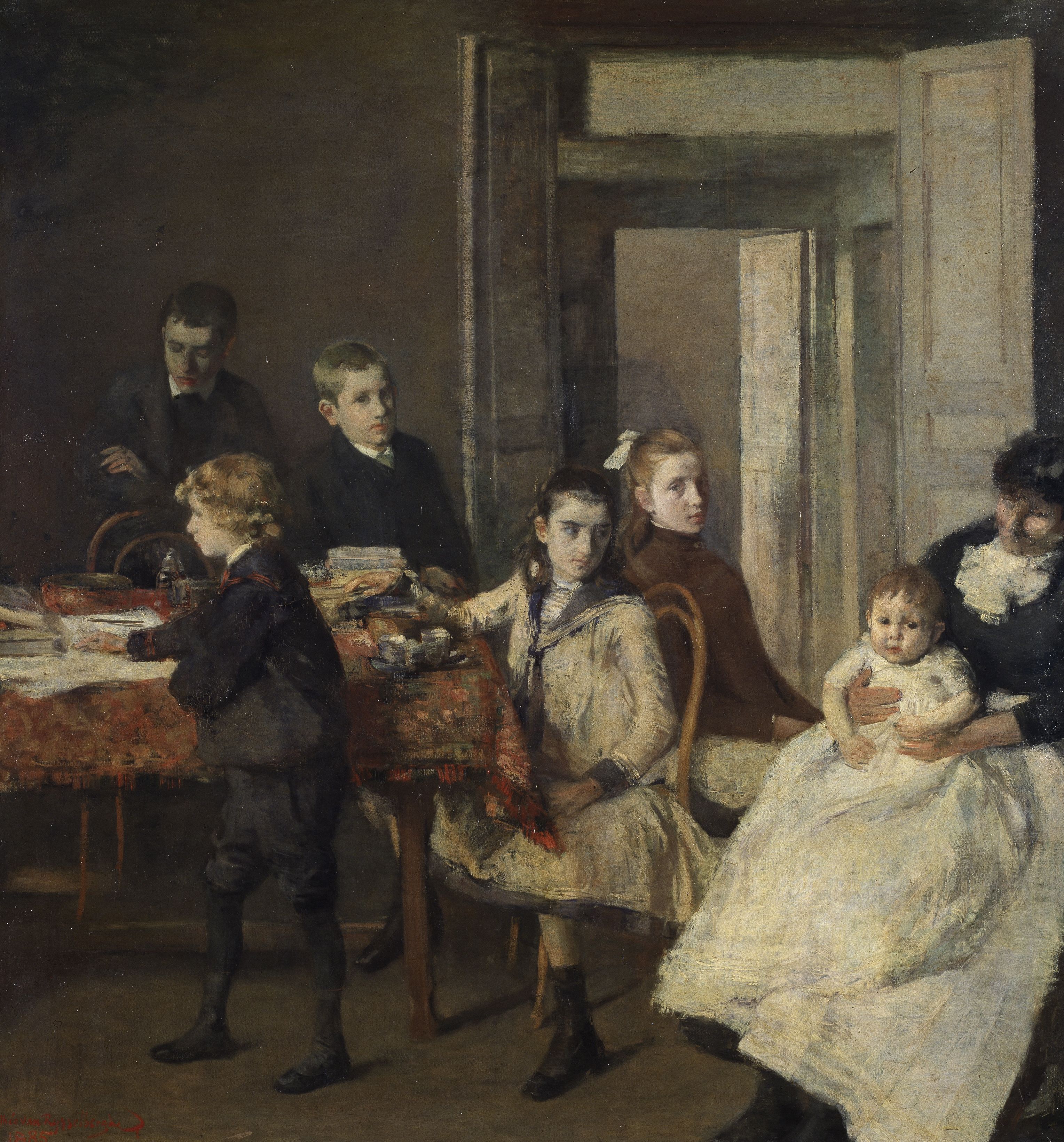 Les enfants de François Van Rysselberghe - Théo van Rysselberghe