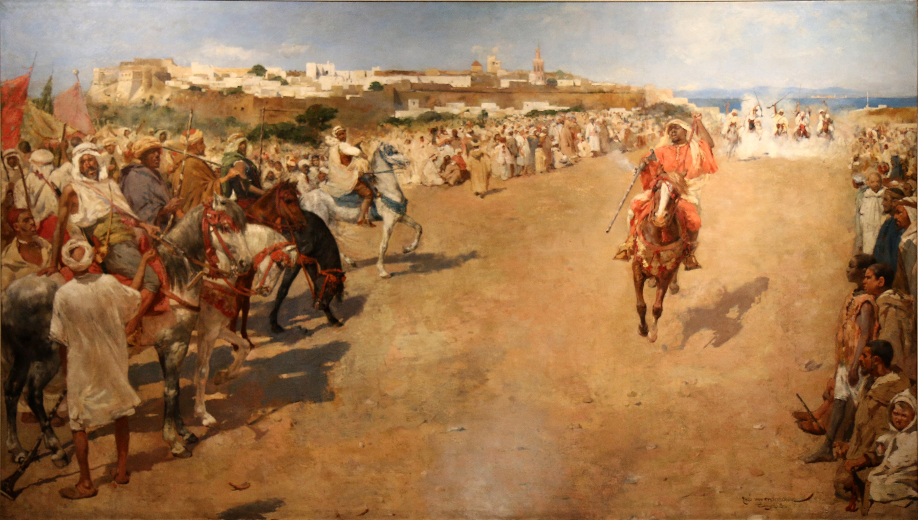 Fantaisie arabe - Théo van Rysselberghe