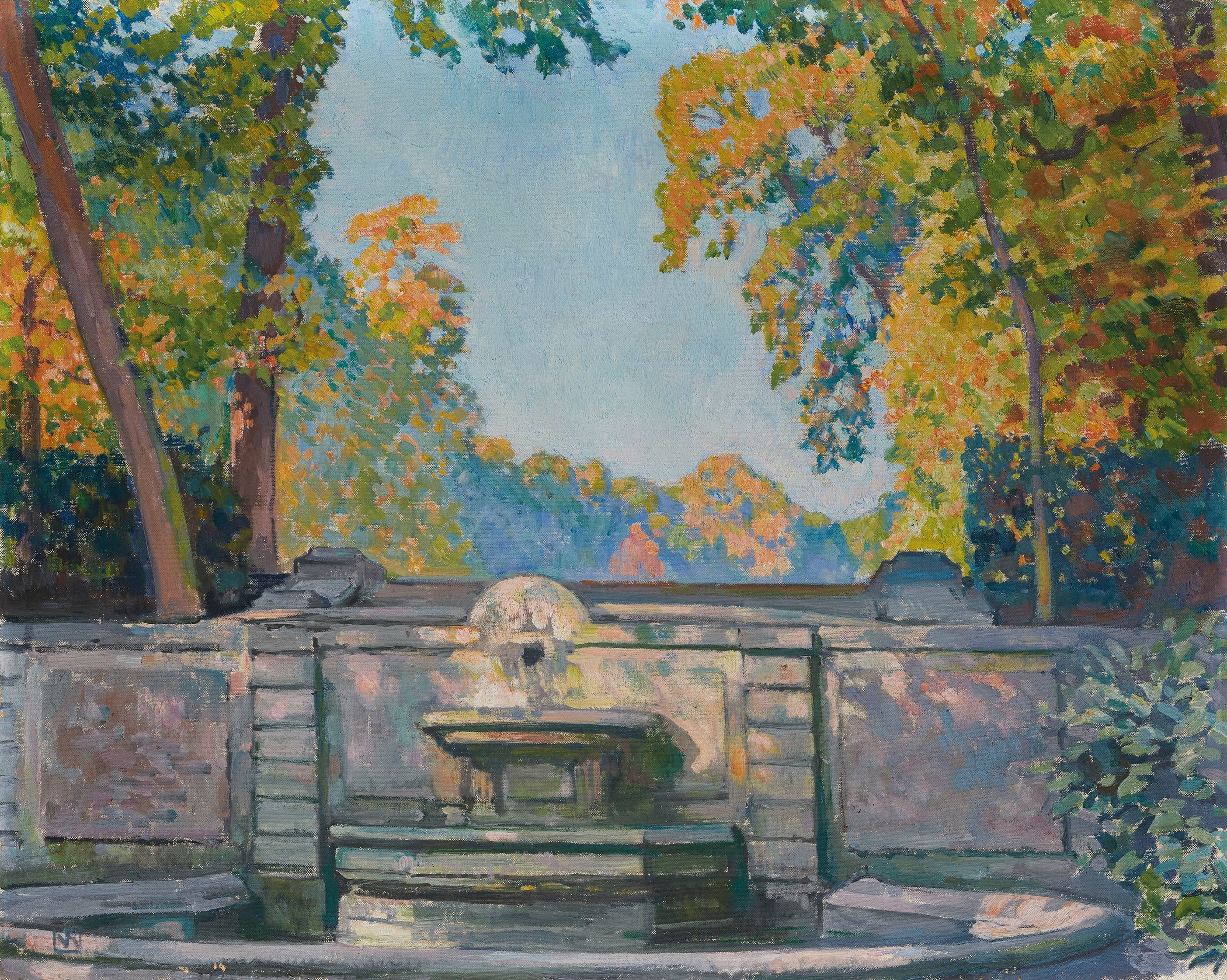 La fontaine - Théo van Rysselberghe