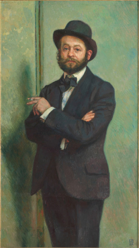 Portrait d'Auguste Perret - Théo van Rysselberghe