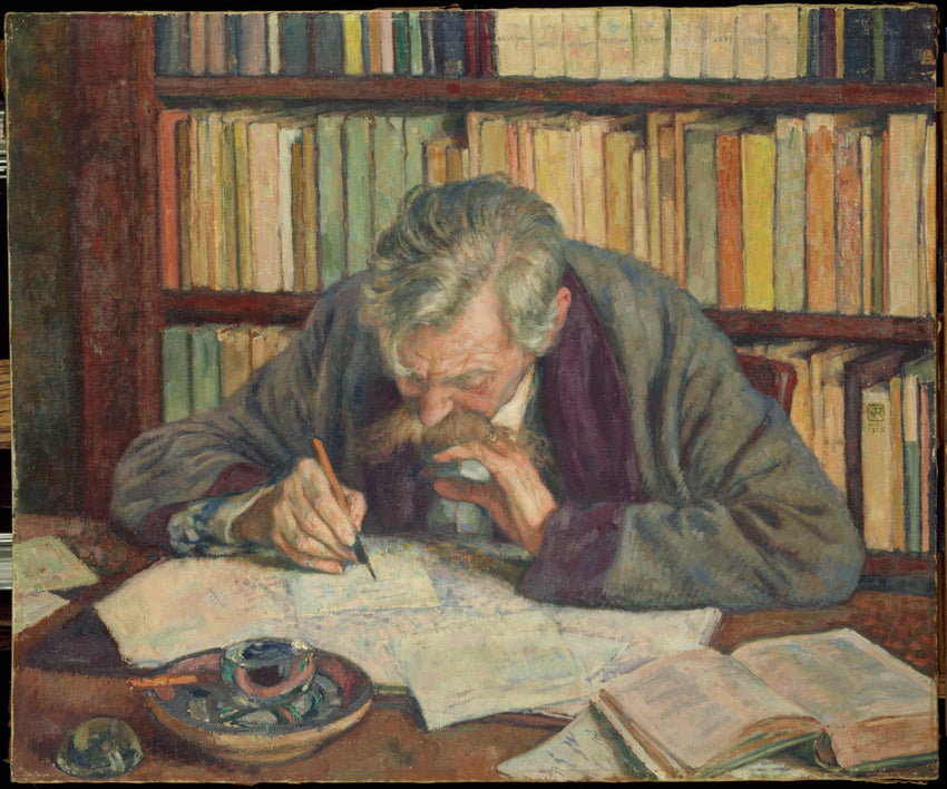 Émile Verhaeren - Théo van Rysselberghe - Alpha Reproduction