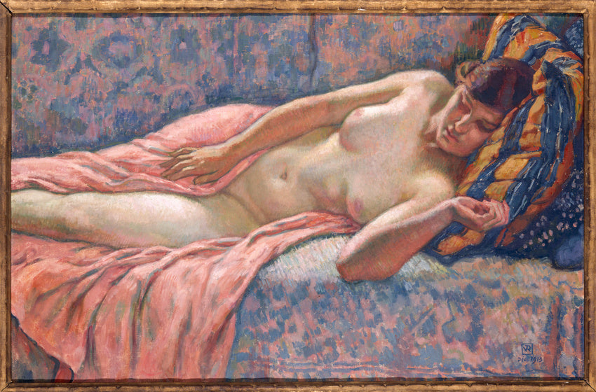 Étude de femme nue - Théo van Rysselberghe