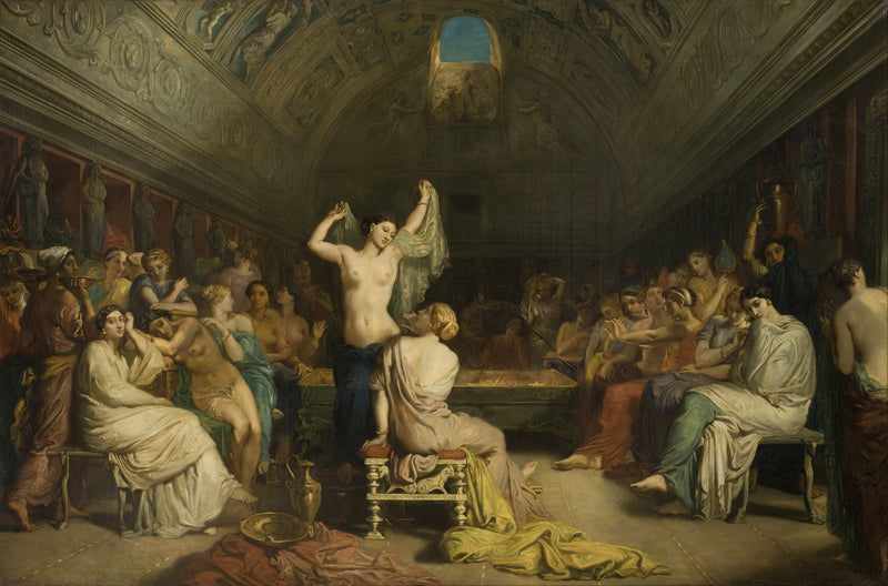 Le Tepidarium - Théodore Chassériau