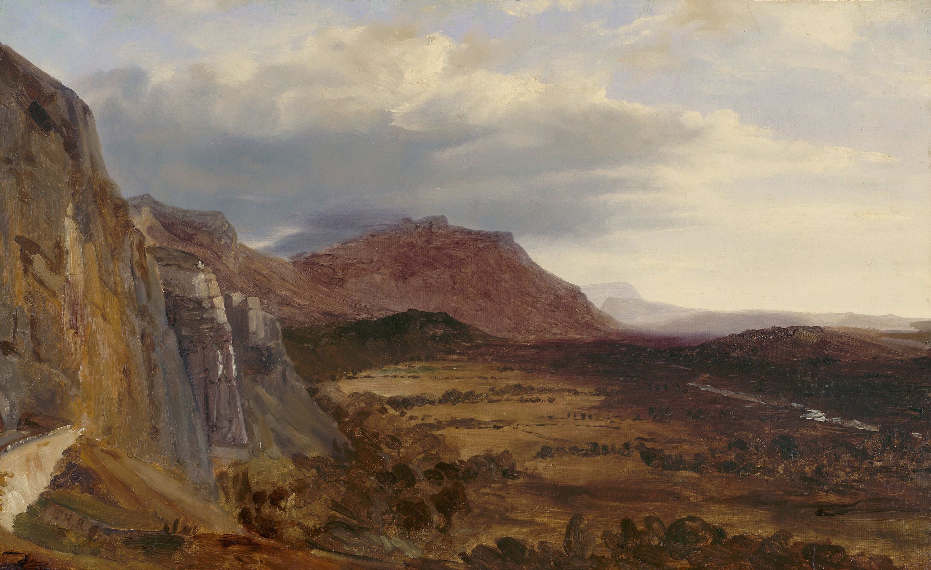 Vue de Salève, près de Genève - Théodore Rousseau