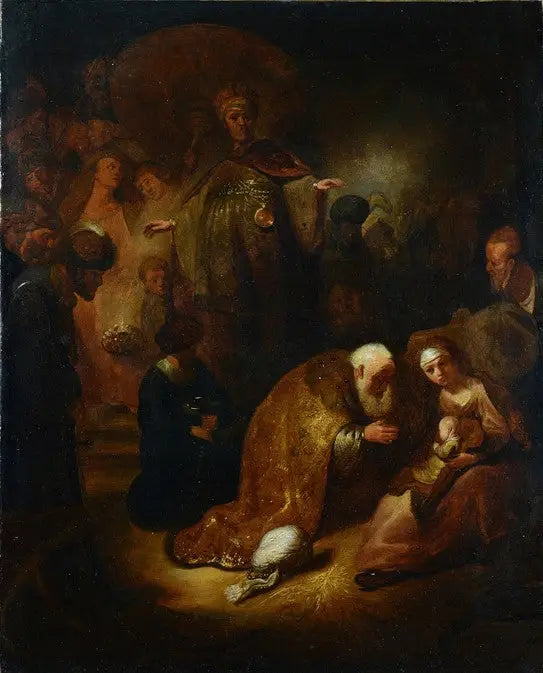 Magi'ye Tapınma - Rembrandt