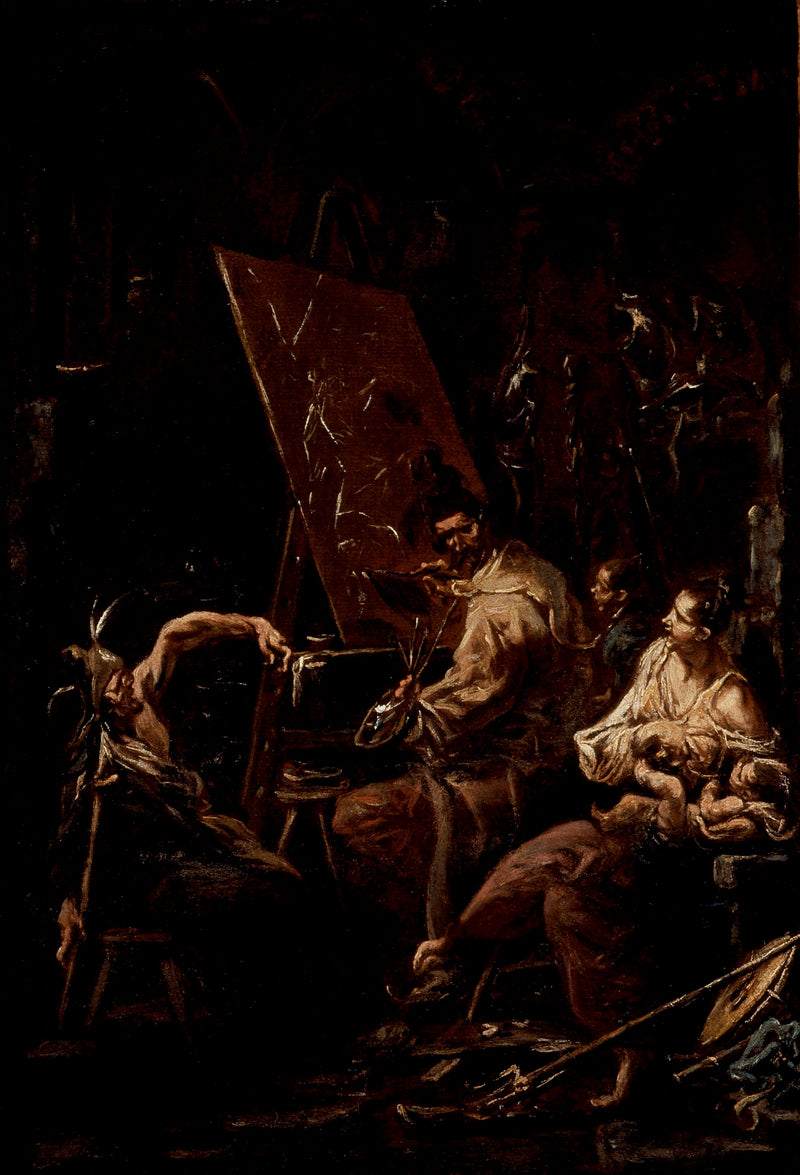 L'atelier de l'artiste - Alessandro Magnasco