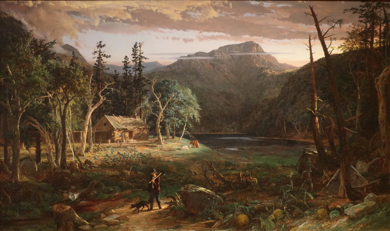 Amerika'nın İç Kesimi - Jasper Francis Cropsey