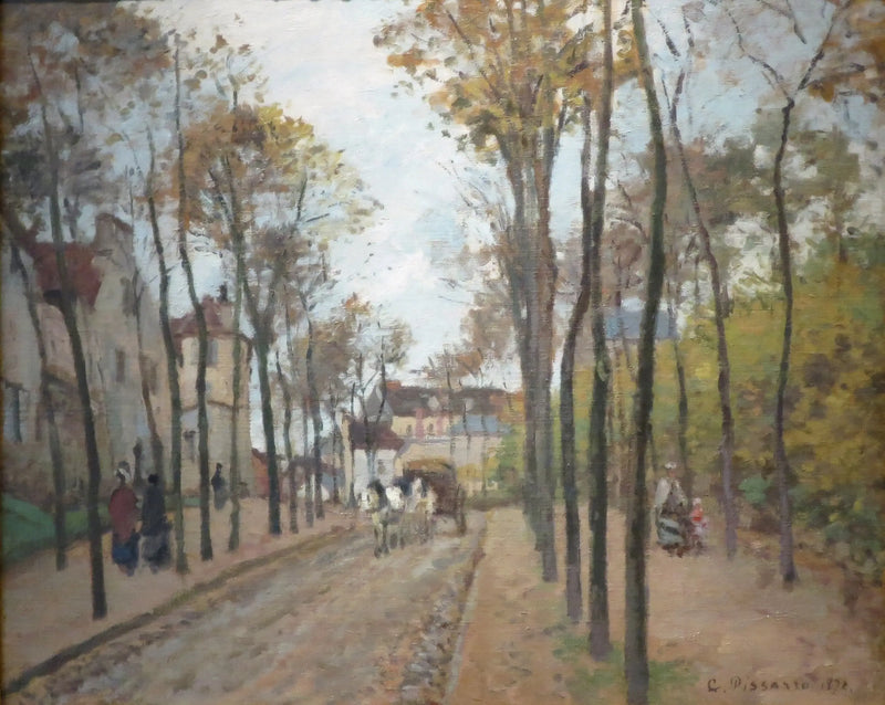 Fossetler Bulvarı, Pontoise - Camille Pissarro