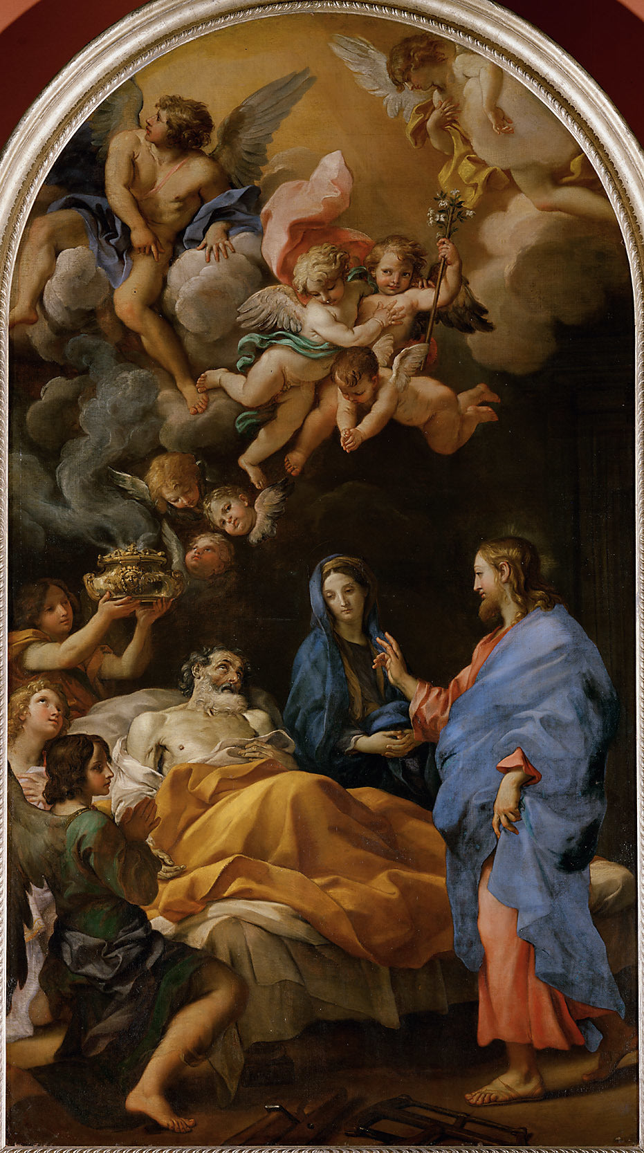 Mort de saint Joseph - Carlo Maratta
