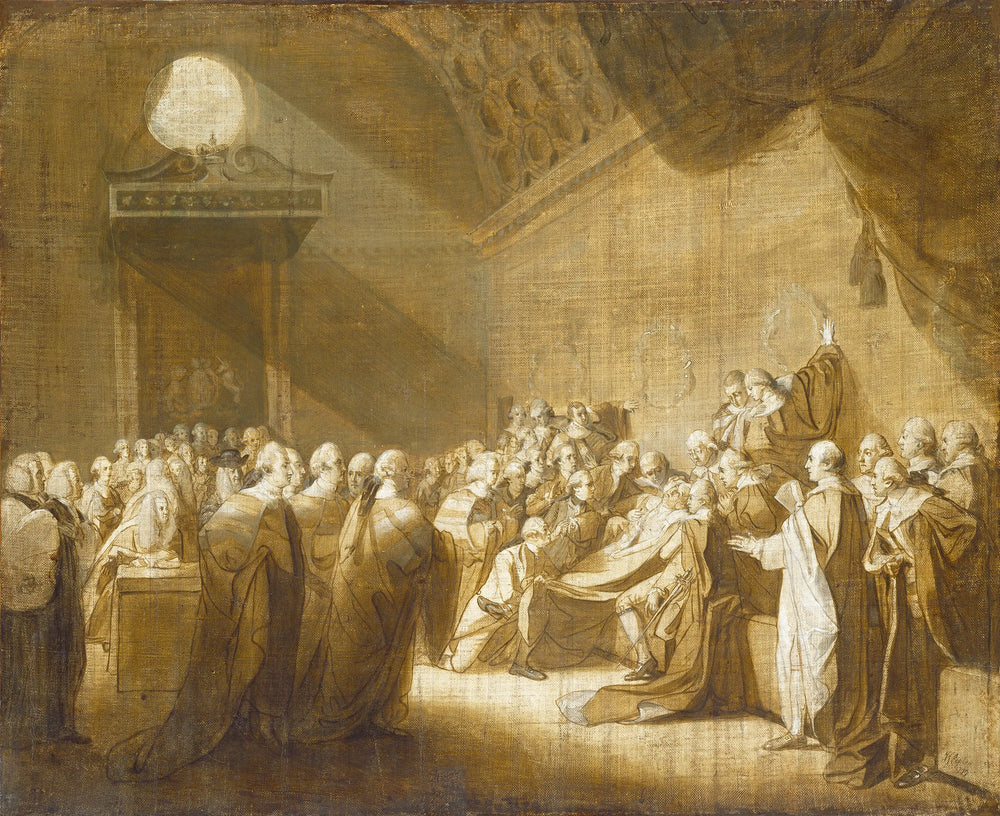 La mort du comte de Chatham - John Singleton Copley - Alpha Reproduction