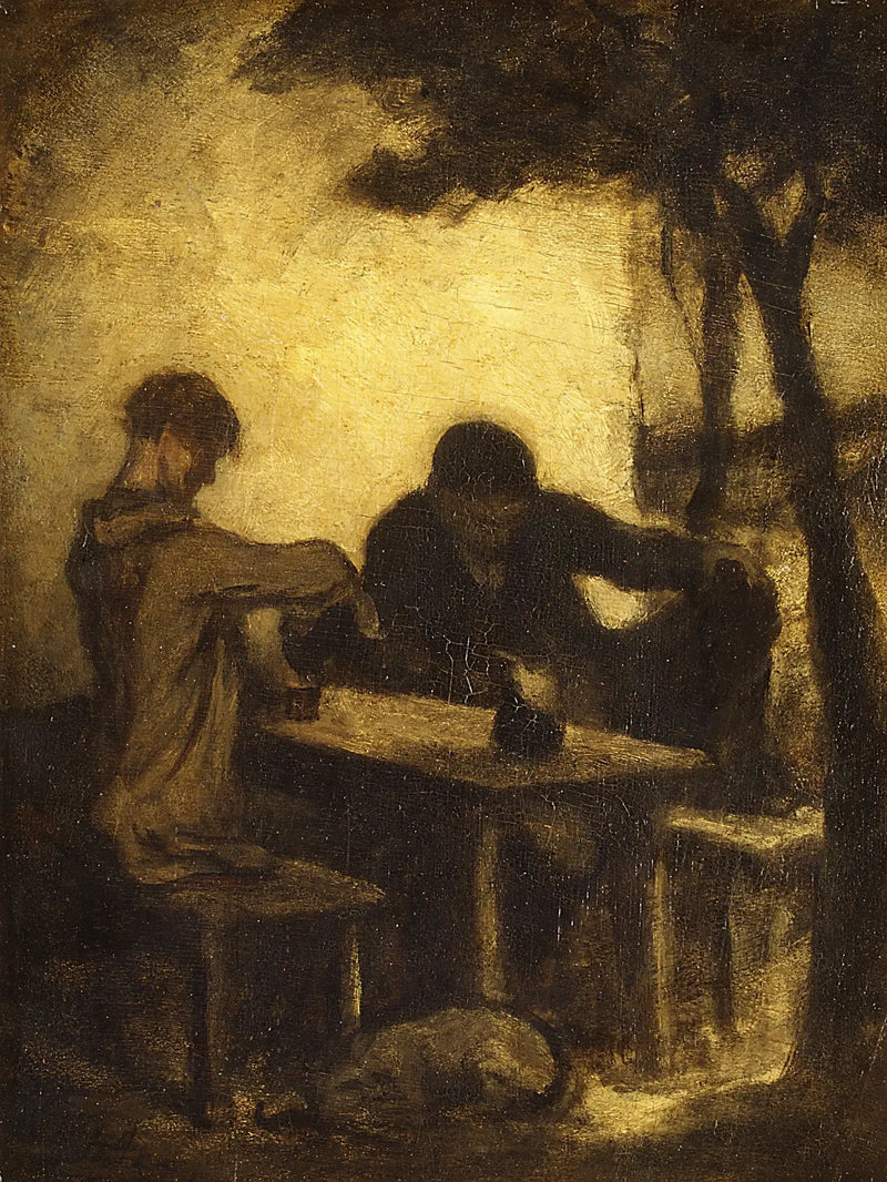 İçenler - Honoré Daumier