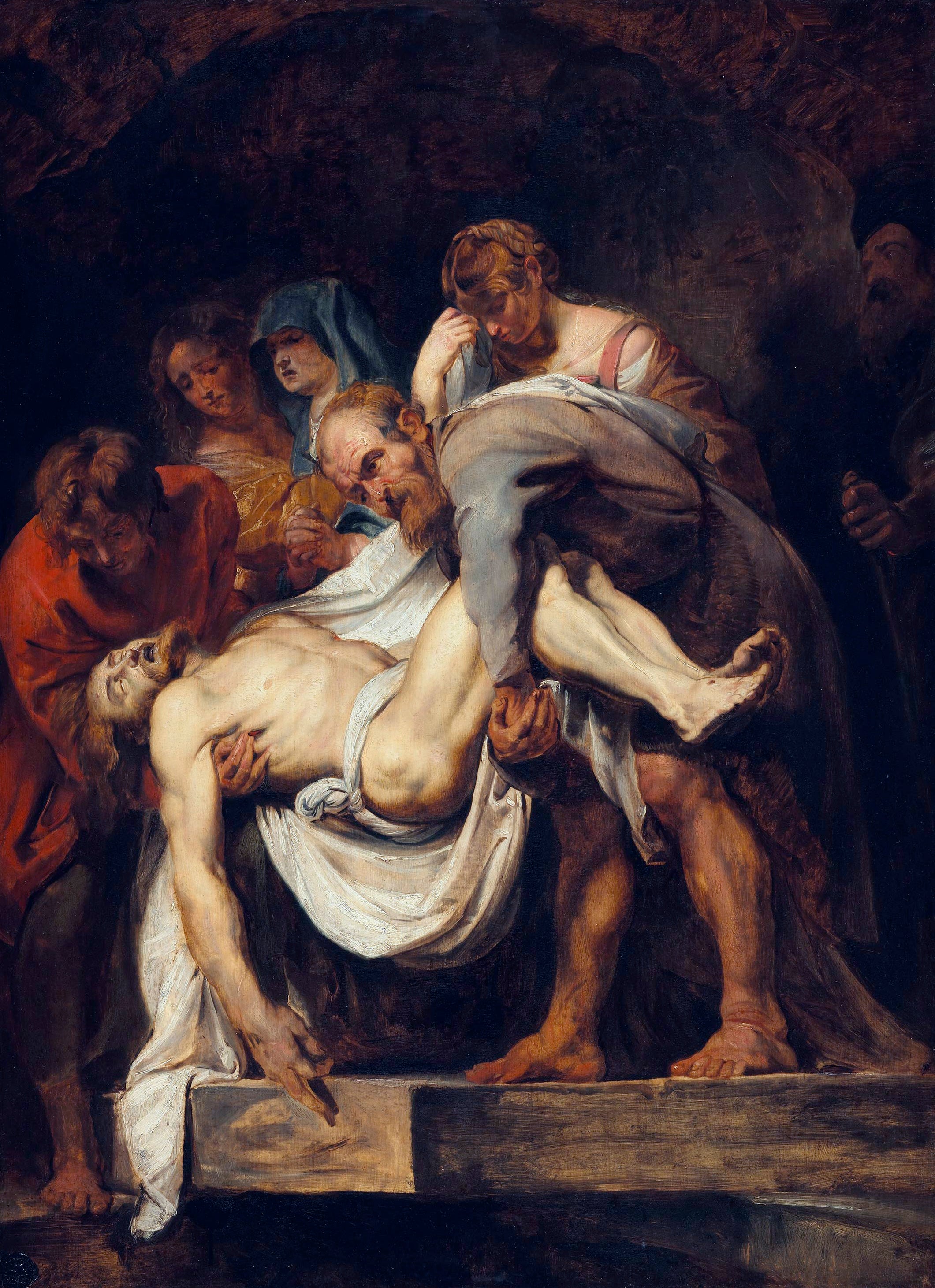 La mise au tombeau - Peter Paul Rubens
