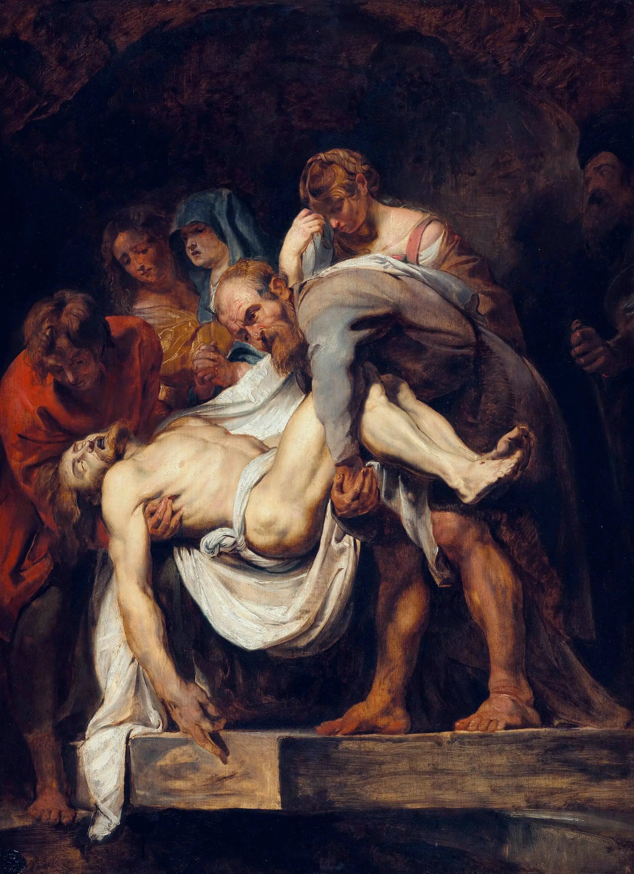 La mise au tombeau - Peter Paul Rubens - Alpha Reproduction