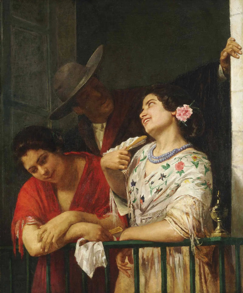 Balkonda - Mary Cassatt
