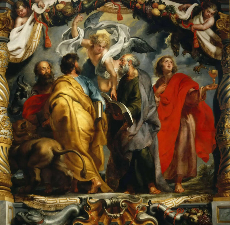 Dört İncil Yazarı - Peter Paul Rubens