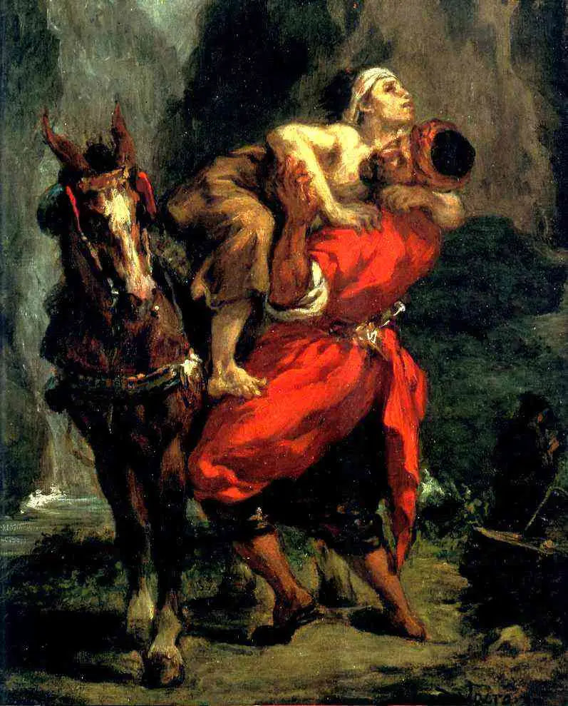 İyi Samiriyeli - Eugène Delacroix