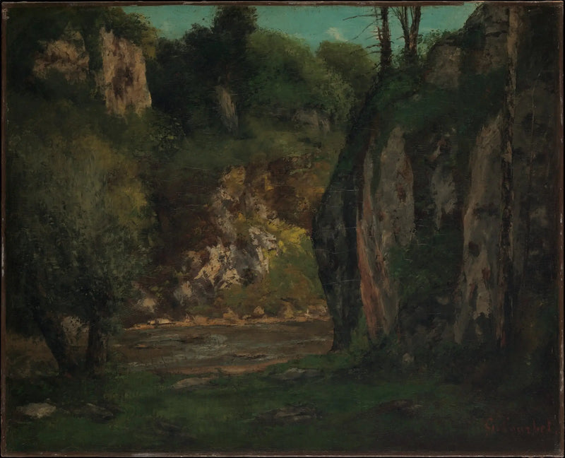 Gizli Dere - Gustave Courbet