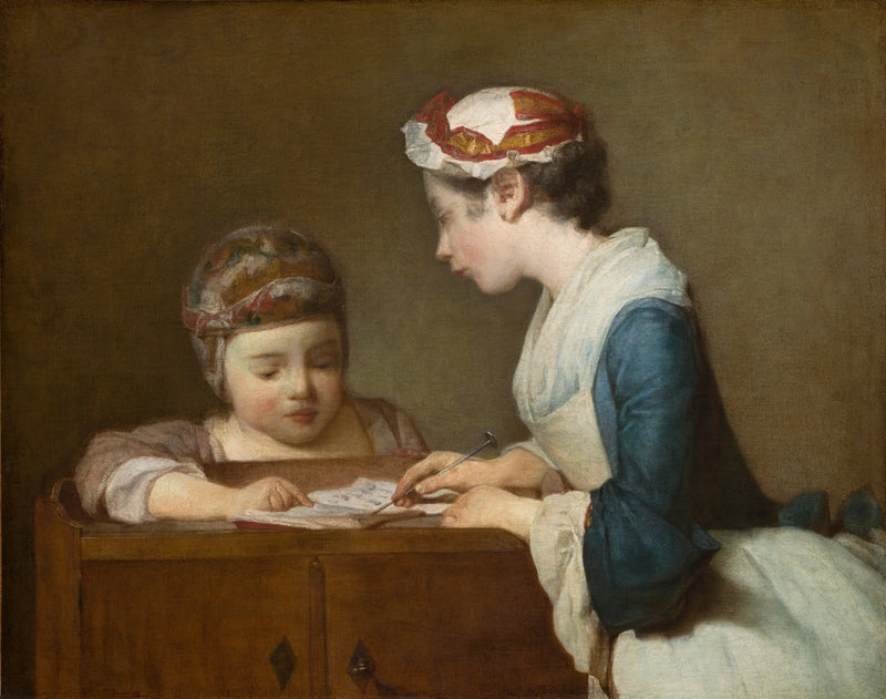 Okul Öğretmeni - Jean Siméon Chardin