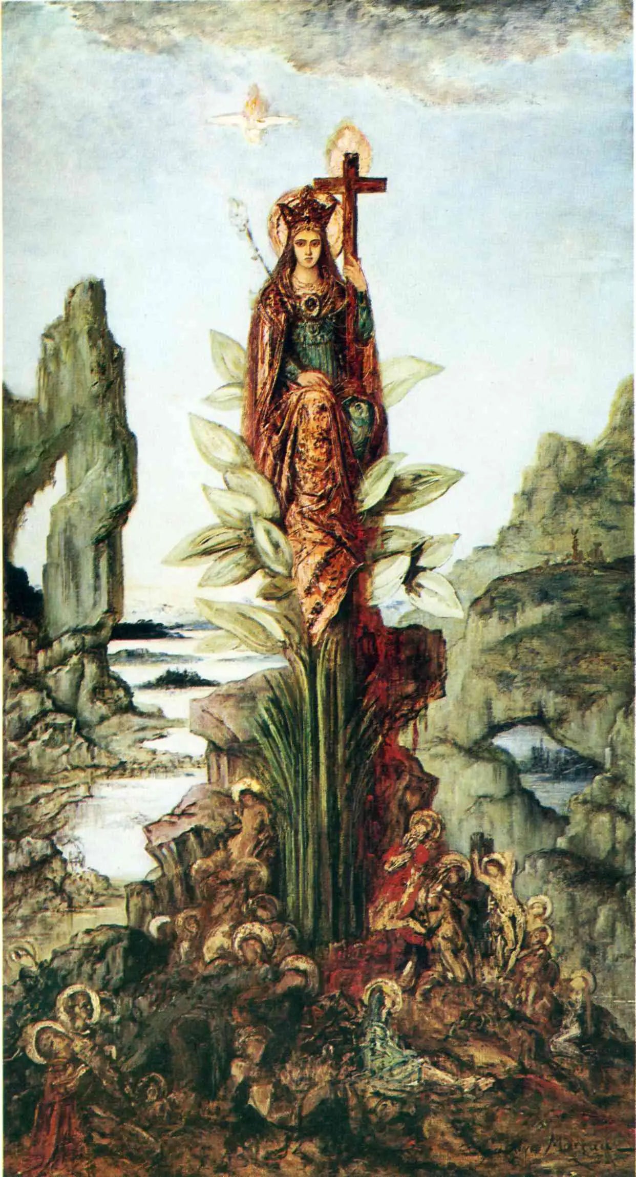 Fleur mystique - Gustave Moreau - Alpha Reproduction