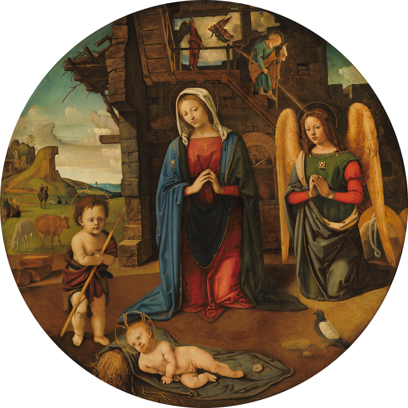 La Nativité avec l'Enfant saint Jean - Piero di Cosimo