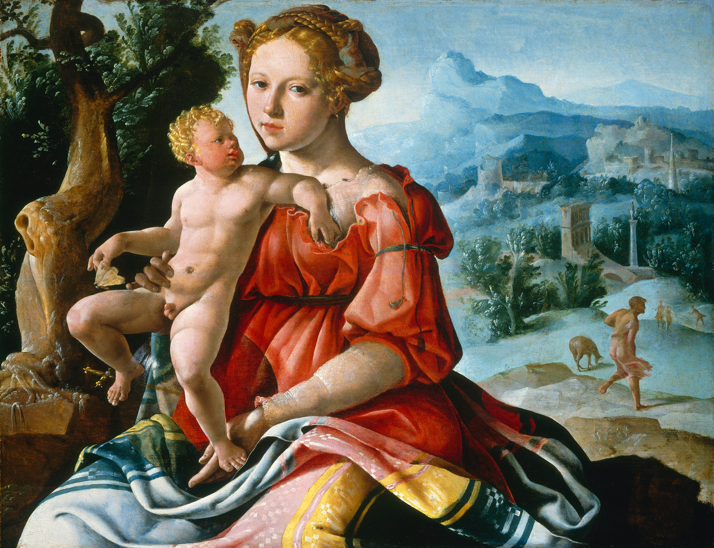 Le reste du voyage vers l'Égypte - Maarten van Heemskerck